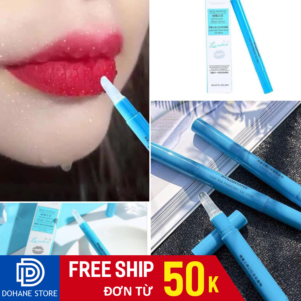 (Có video) Gel khóa màu son môi giữ và bền màu lâu trôi không lem 24h Biquantang giảm đường viền môi giá rẻ DSGKM35 - Gel khóa màu son