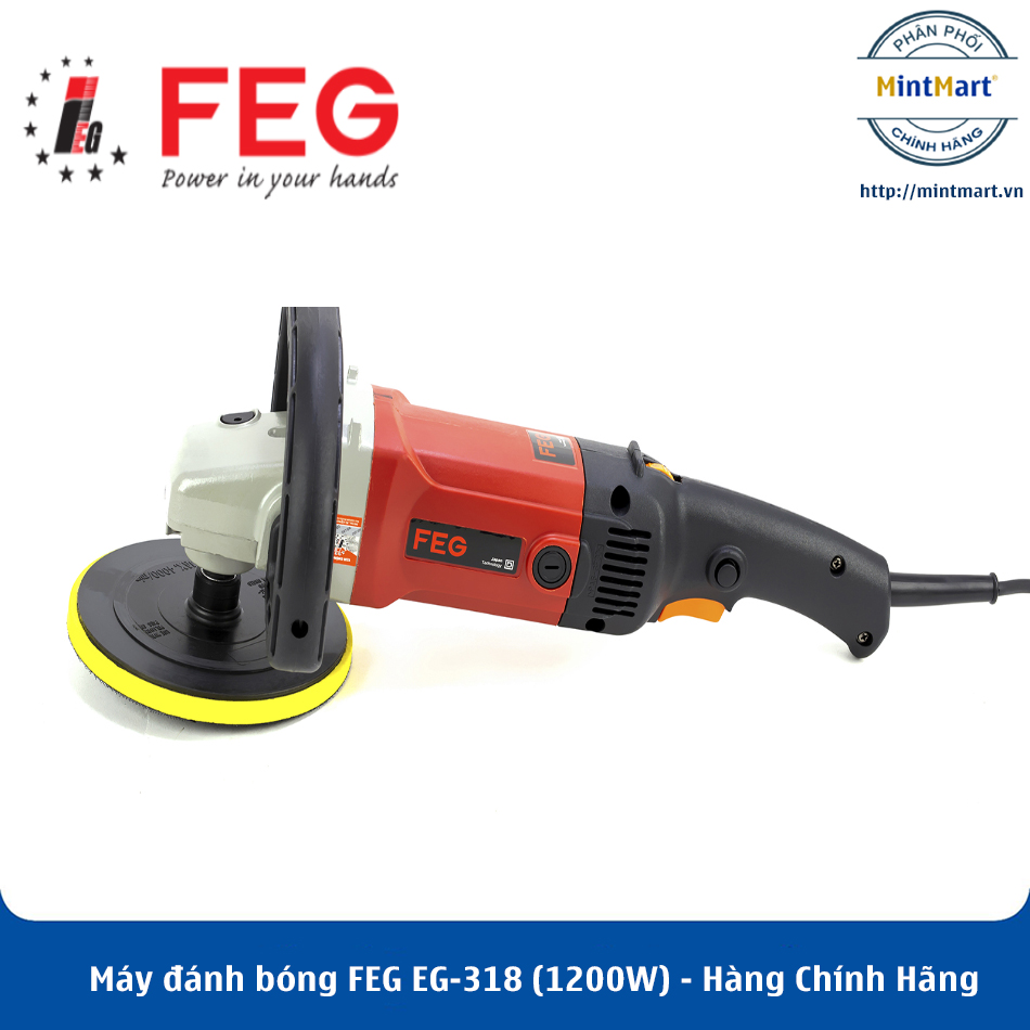 Máy đánh bóng feg eg-318 - hàng chính hãng