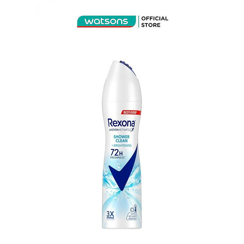  Xịt Khử Mùi Rexona Shower Clean Dry & Fresh Confidence Dành Cho Nữ 135ml 