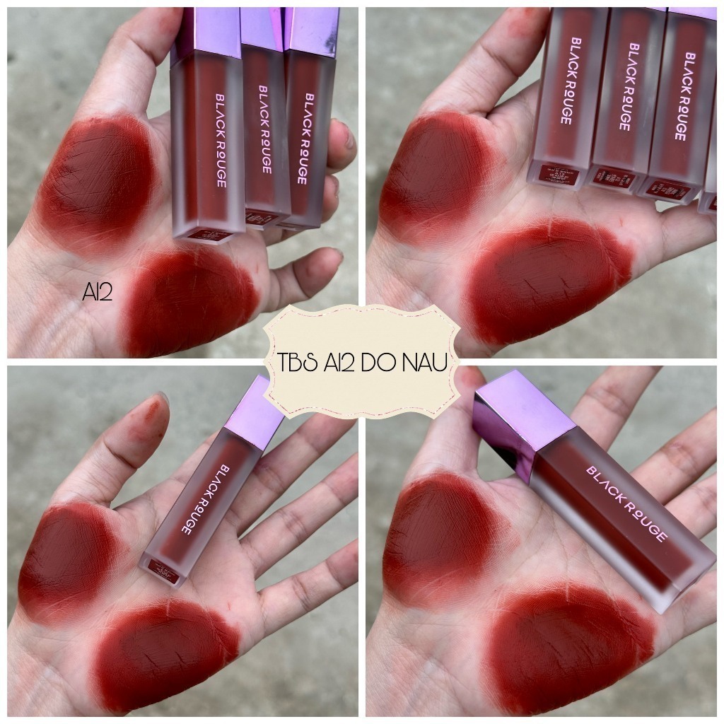 Son kem blackrouge - chính hãng - chất kem mịn mướt không lì