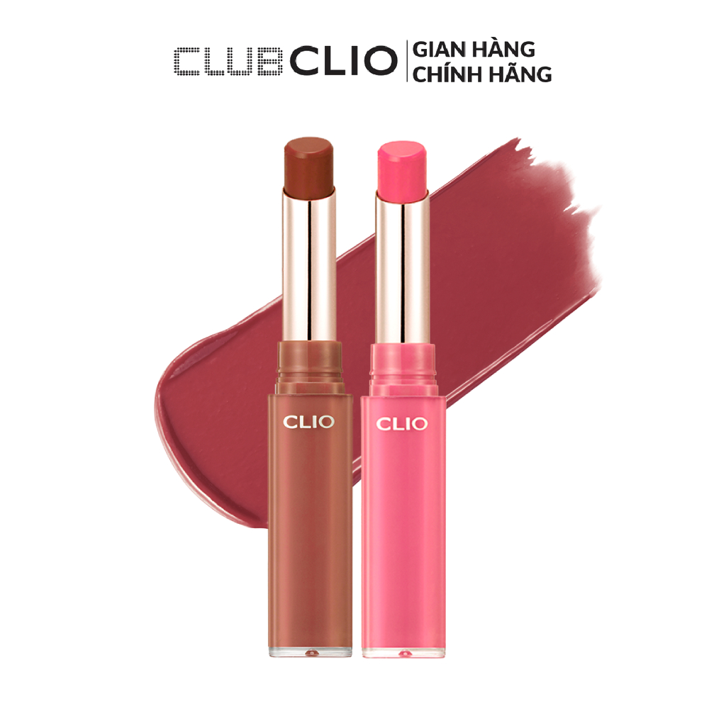Son thỏi căng mượt môi clio melting sheer lips 2g