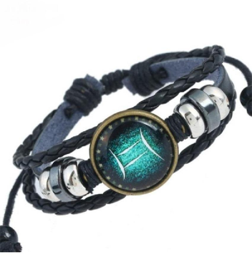 Mẫu#04 Vòng đeo tay 12 cung hoàng đạo - Cung Song Tử Gemini (21/05 - 20/06), Vòng tay phong cách Hàn Quốc siêu dễ thương, Vòng đeo tay nam titan cá tính, GIÁ HỦY DIỆT, Chuỗi Vòng Tay