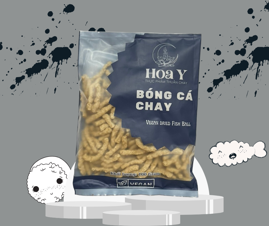 Bóng cá chay hoa y 100 gram