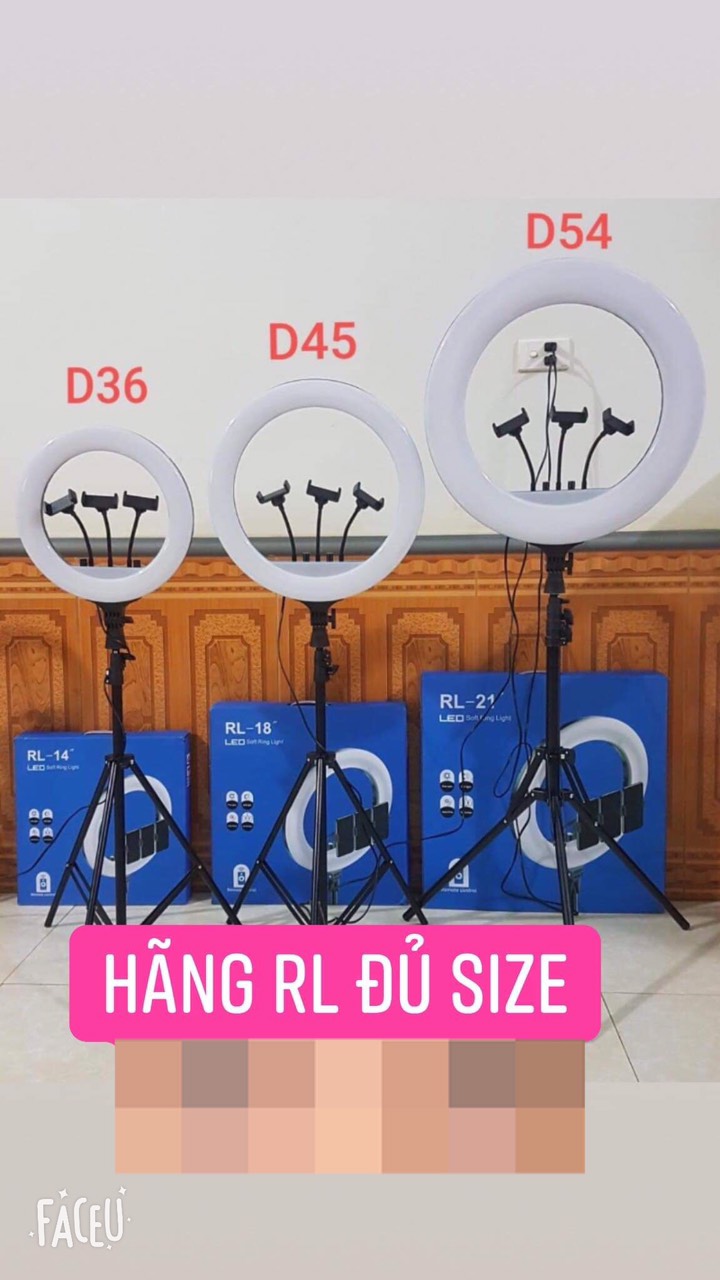 Đèn Led LIVE STREAM Giá Tốt Size 26 , Size 33 Make Up | Phun Xăm | Spa | Thẩm Mỹ | Studio | Chụp Hình đủ size