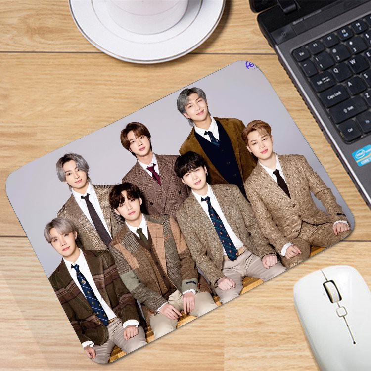 (nhiều mẫu) Miếng di chuột IN HÌNH Festa 2021 Bangtan Boys Jin Jimin Jungkook J-Hope RM V Suga miếng lót chuột tiện lợi dễ thương