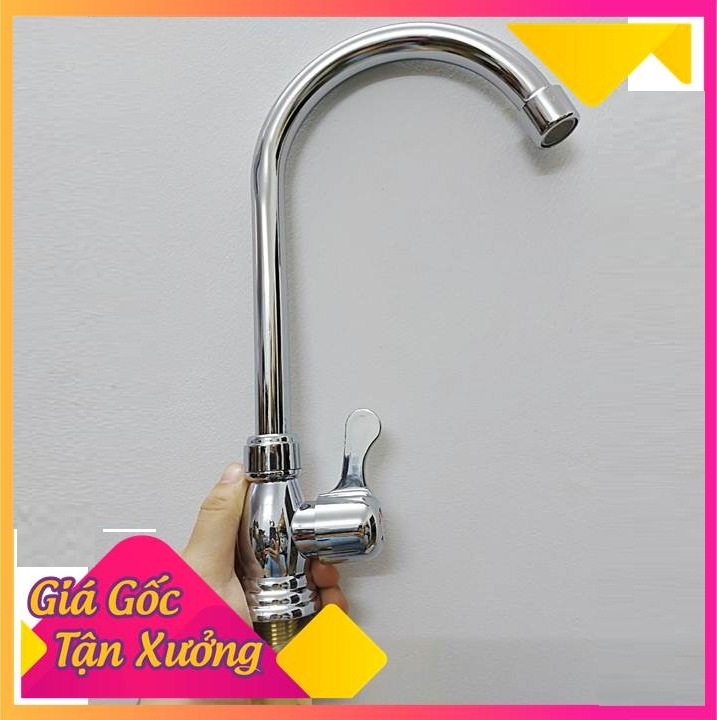 HCM Vòi rửa chén bát một đường nước lạnh rẻ - bền- đẹp