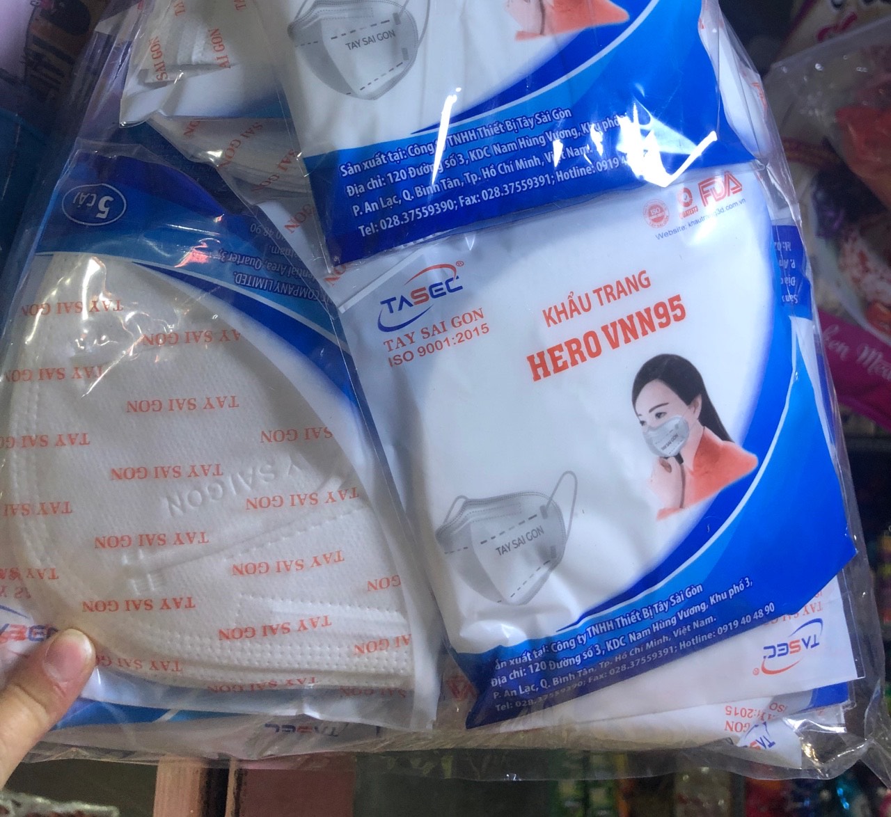 Khẩu trang y tế,hero vnn95, khẩu trang 5 lớp