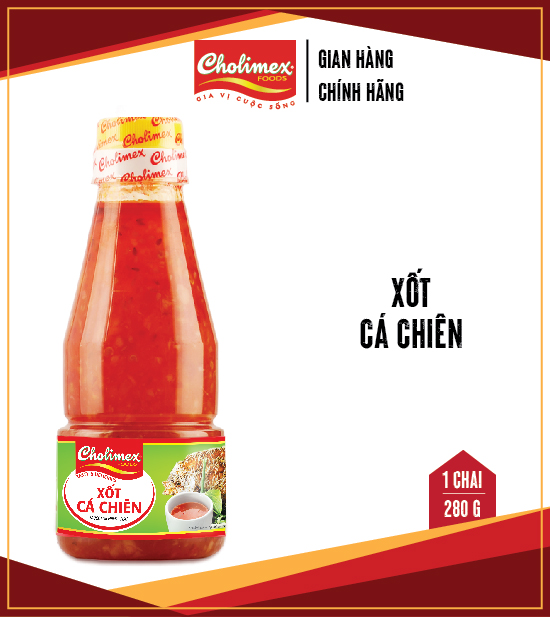 Xốt cá chiên Cholimex chai PET 280g