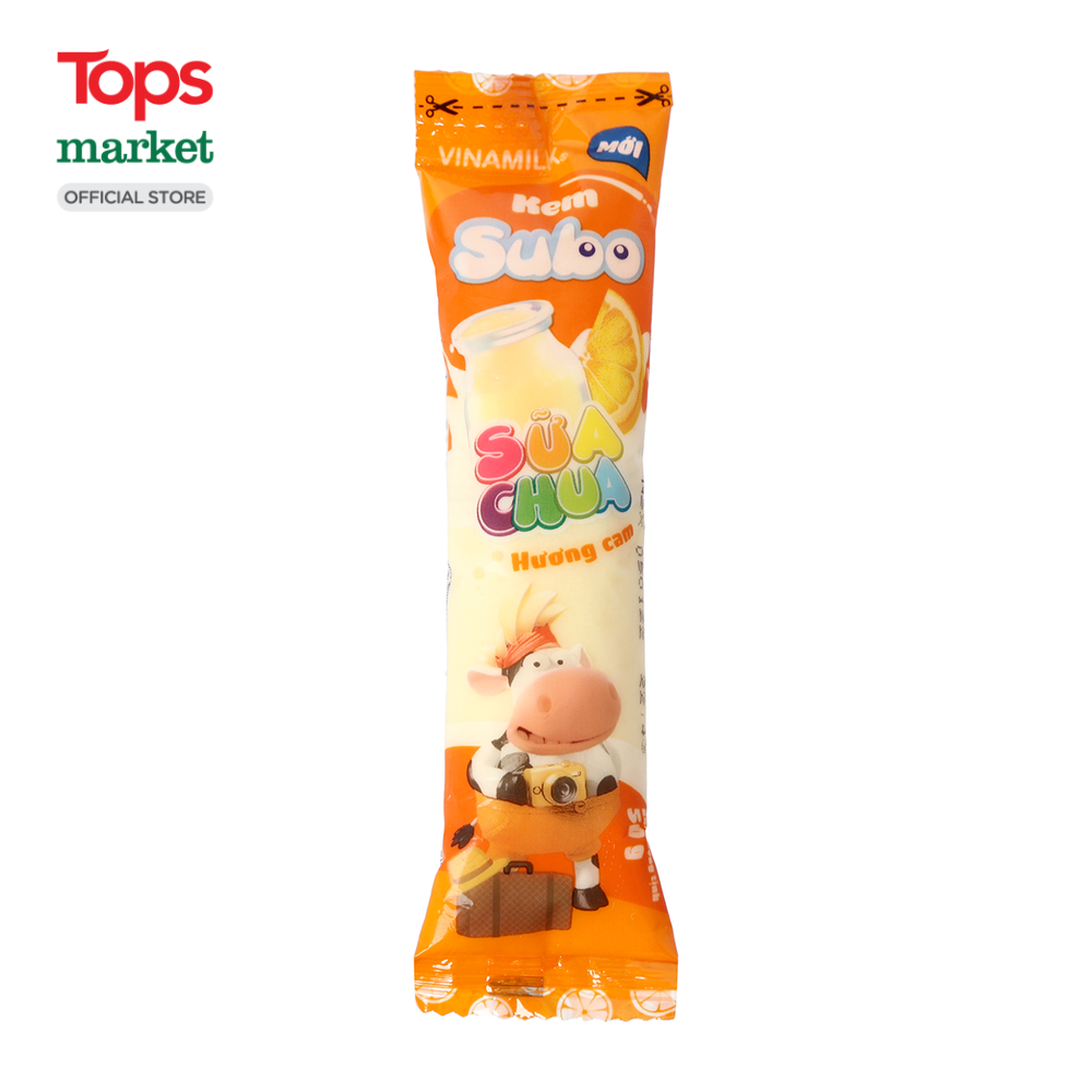 Kem Sữa Chua Subo Vinamilk Cam 50G - Siêu Thị Tops Market