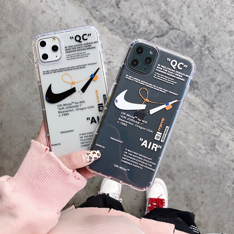 Ốp Lưng Silicon Chống Sốc Off White