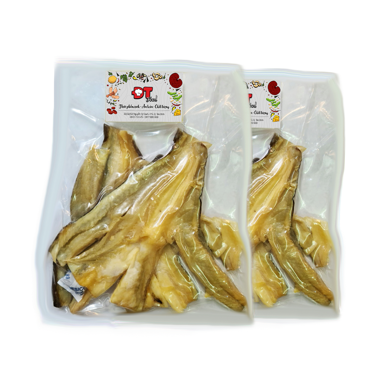 1kg khô cá dứa nguyên con 1 nắng không xương dtfood thơm ngon