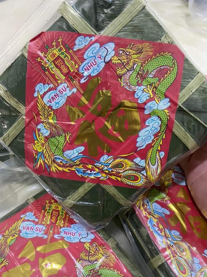 Combo 2 bánh chưng Bắc chay 1kg [GIAO HOẢ TỐC HẾT 27 TẾT]