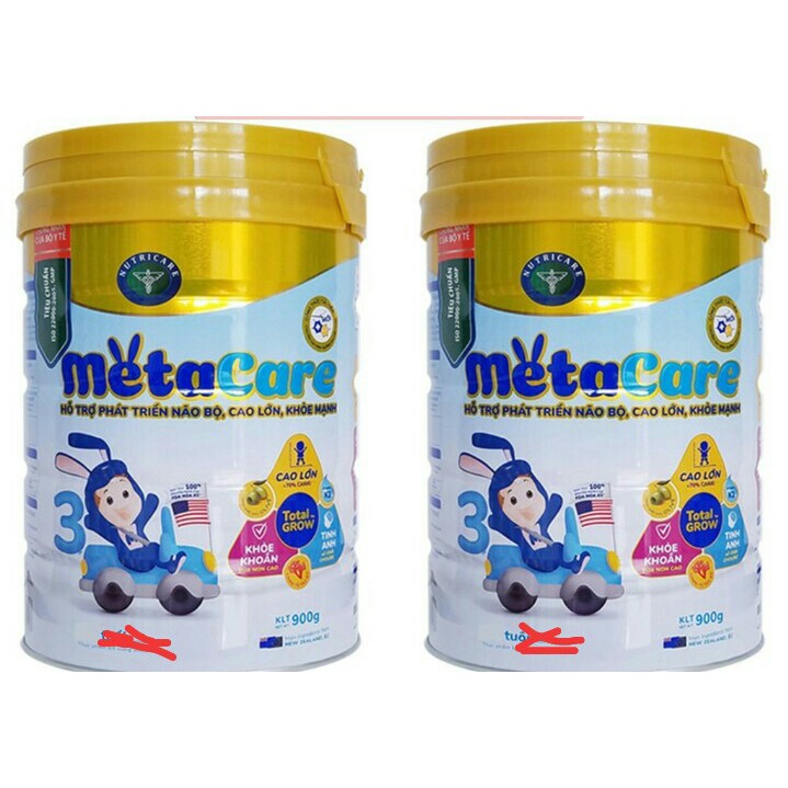 Sữa Bột Metacare 3 900g Mẫu Mới date luôn mới