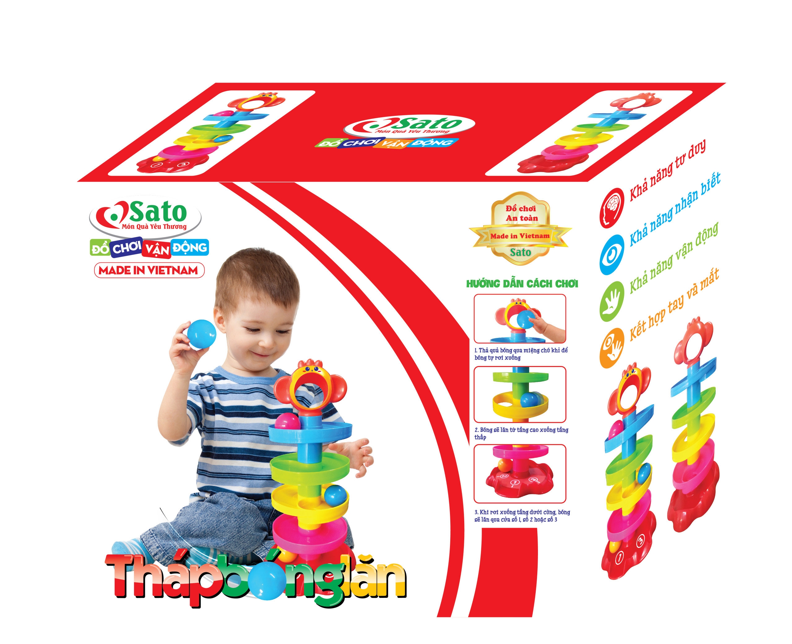 Thả Bóng Bé Yêu - Tháp Bóng Lăn (SATO 89)