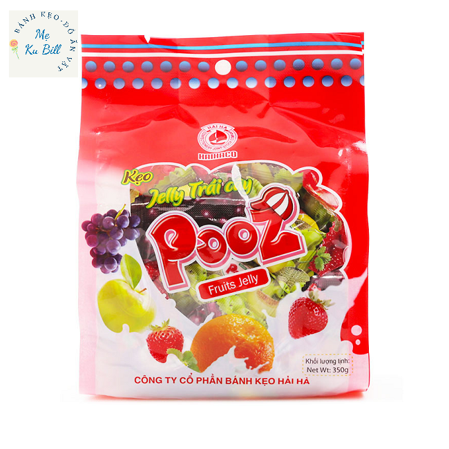 Kẹo dẻo trái cây tổng hợp Pooz