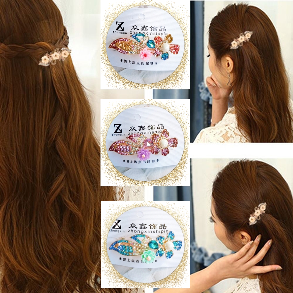 Kẹp tóc đính đá lấp lánh