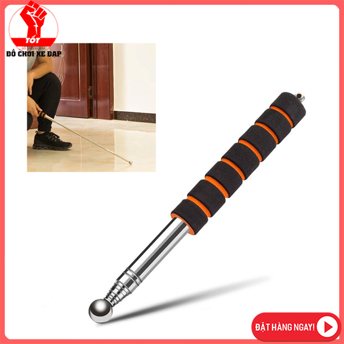 Búa gõ kiểm tra sàn, gạch độ rỗng tường, gạch men, xi-măng giúp kiểm tra chất lượng tường Mai Lee