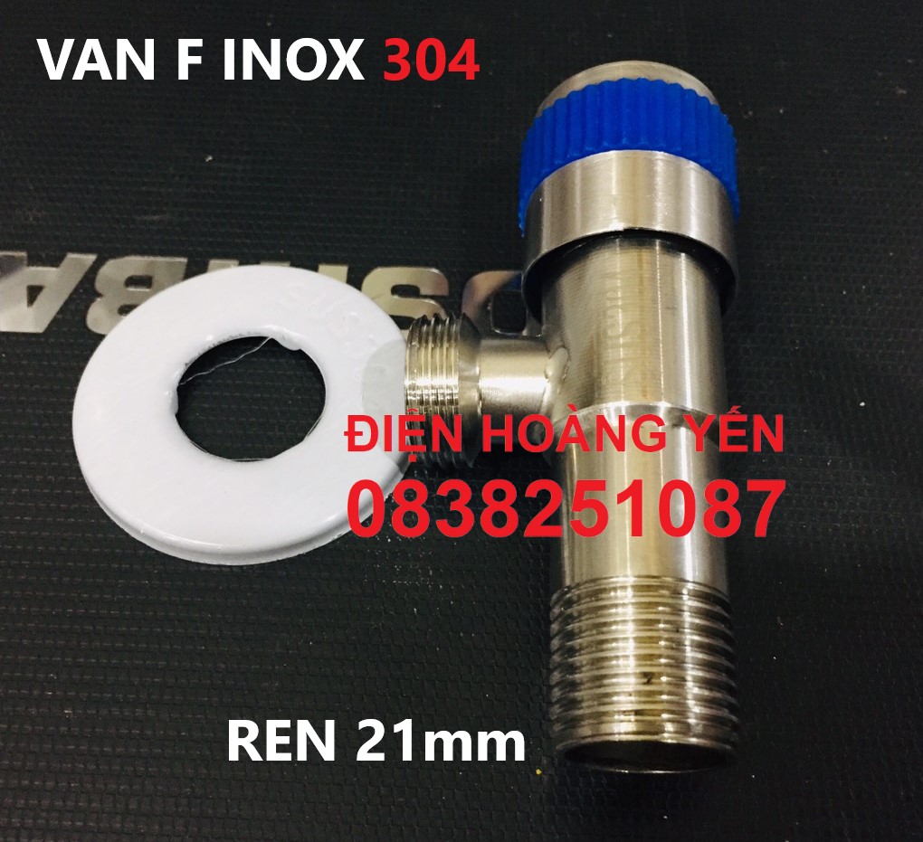 Van f van chữ f inox 304 van t cầu 2 ngãvan khóa chữ f van khóa nước chia giảm áp inox sus304