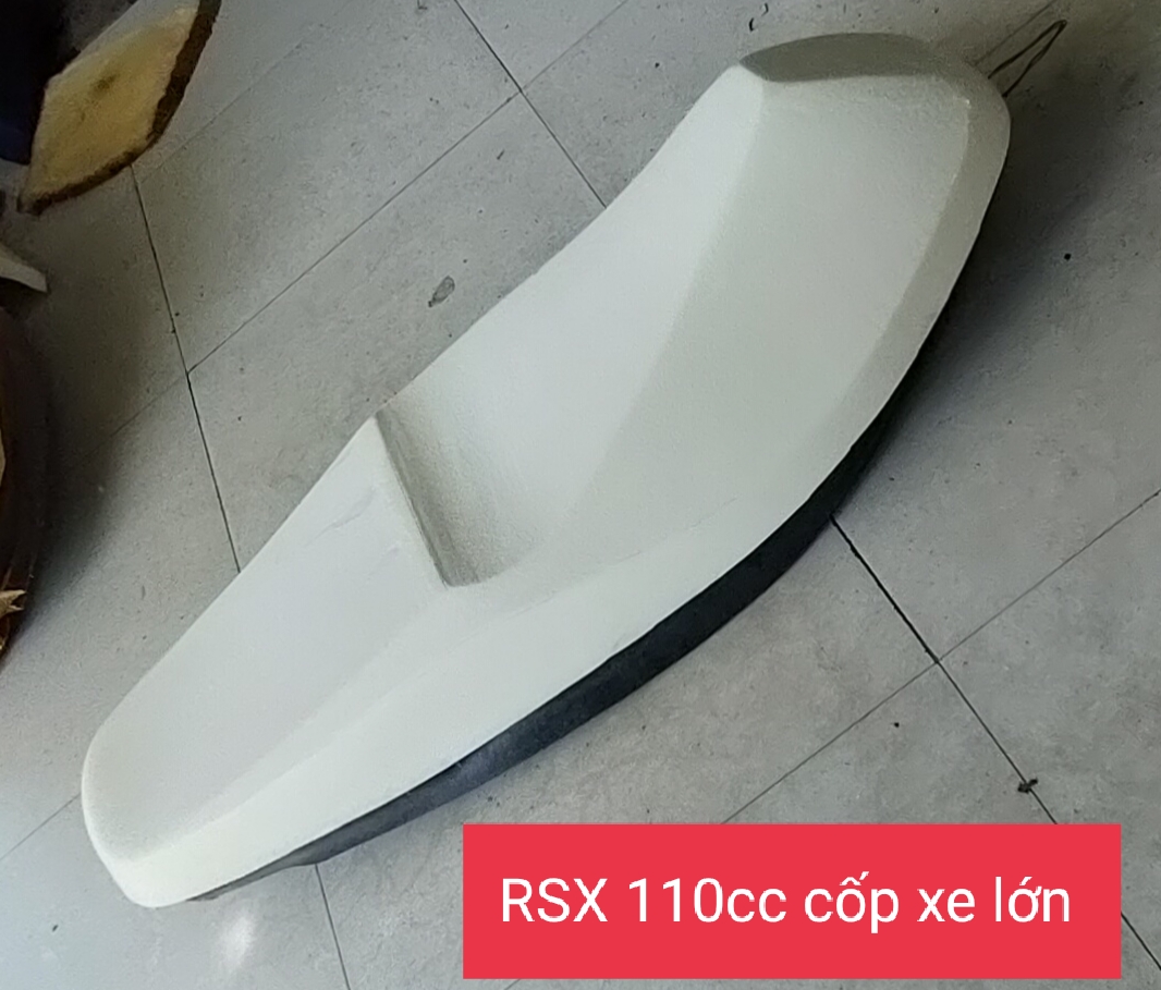 Nệm Liên Á Yên Xe Wave RSX 110cc cốp xe rộng- gọt cạnh góc sắc sảo