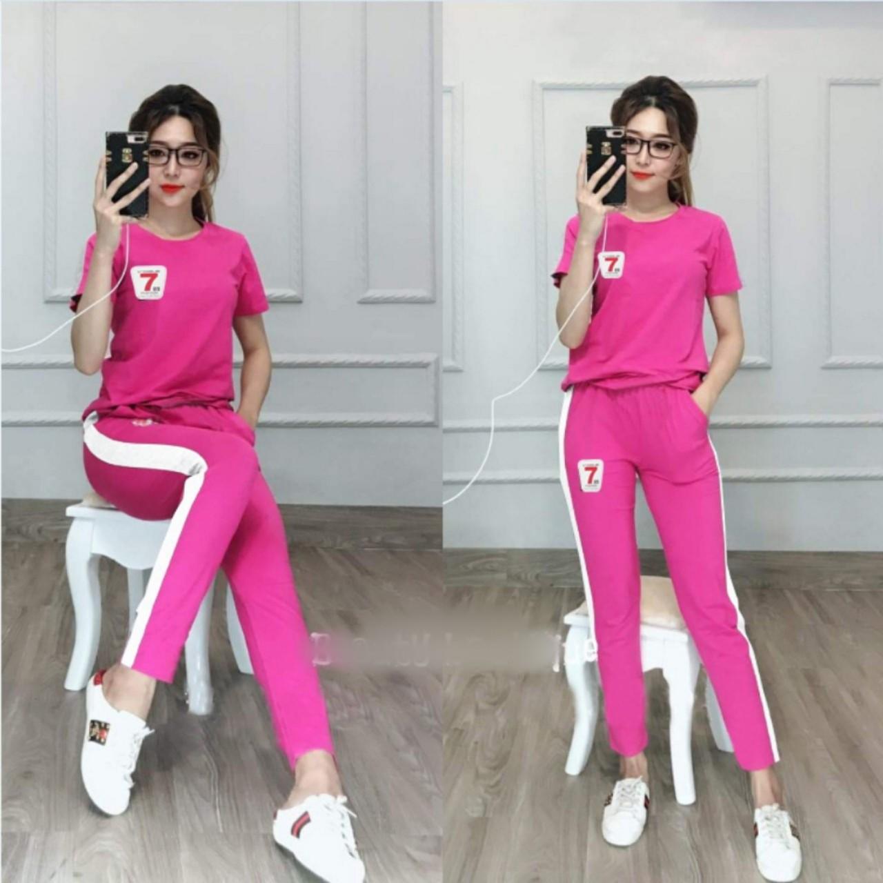 [HCM]ĐỒ BỘ NỮ THUN COTTON MỊN MÁT THỜI TRANG HÓT HÈ