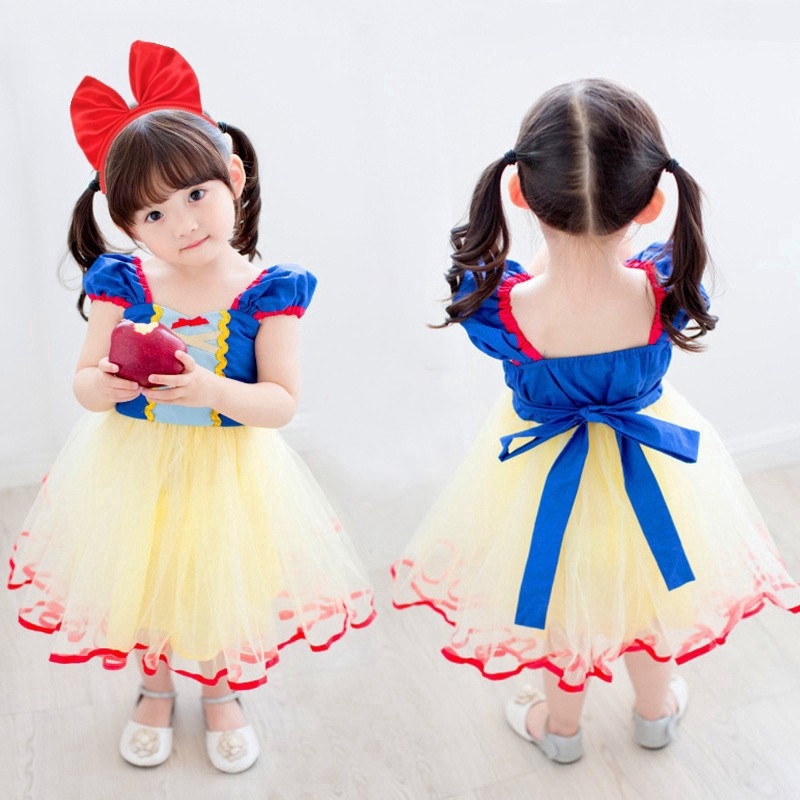 Đầm hóa trang công chúa dành cho bé gái từ 1-5 tuổi