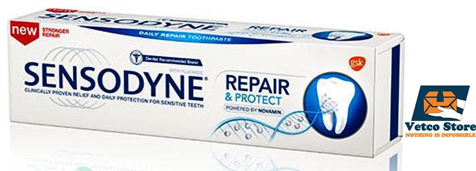Kem đánh răng Sensodyne Repair & Protect 100g của Úc
