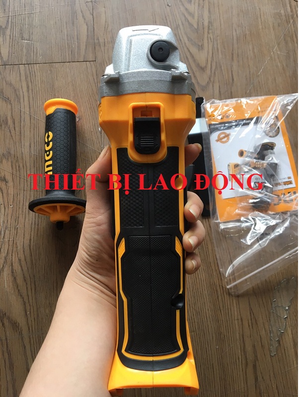 Máy mài góc dùng pin lithium-ion 20v-100mm ingco cagli1001