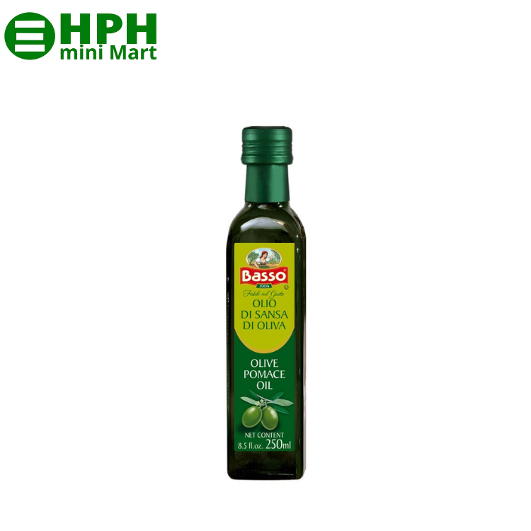 Dầu Oliu Pomace Basso nhập khẩu Ý