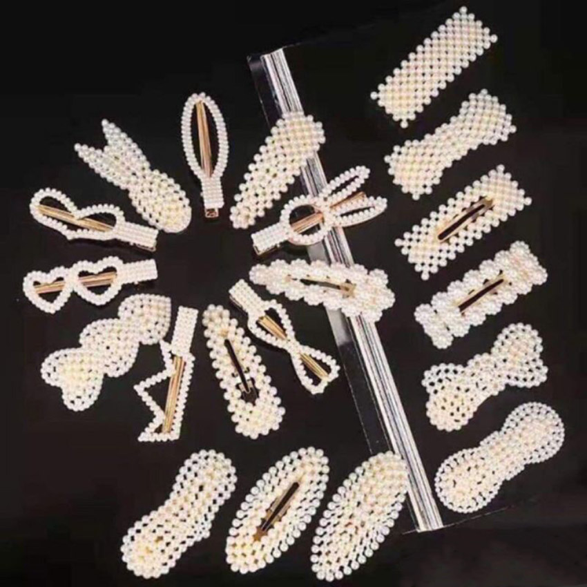 Combo 5 Kẹp tóc đính hạt cho bạn gái - Quality Goods - Hàng hịn xinh lung linh