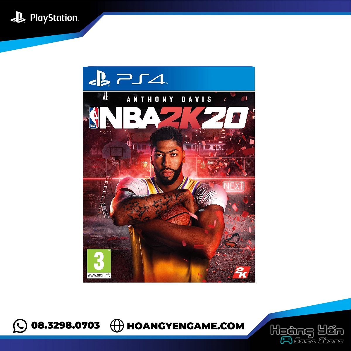 Đĩa game nba 2k20 ps4