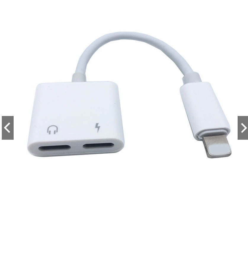 Rắc chuyển đổi , jack chia cổng sạc + tai nghe có hỗ trợ míc cho iphone 7,7 plus,8,8 plus,x,xr,xs,xs max,11,11 pro max