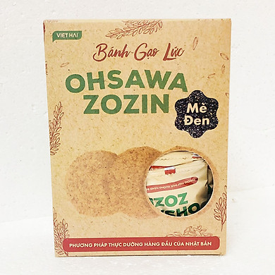 Bánh gạo lứt rong biển Thực Dưỡng Ohsawa Zozin 125g