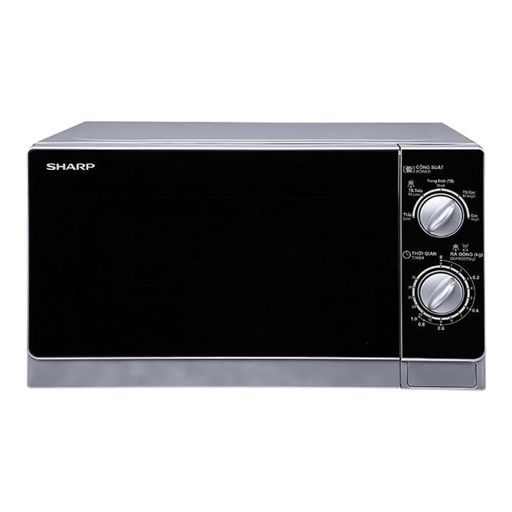 Lò vi sóng sharp r-203vn-m - dung tích 20l - màu bạc