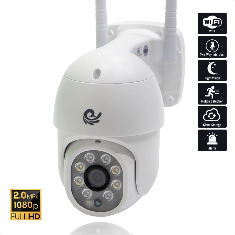 Camera ip wifi carecam hk20 / cc8021pro 2.0mp ngoài trời chống nước xoay - ban đêm có màu