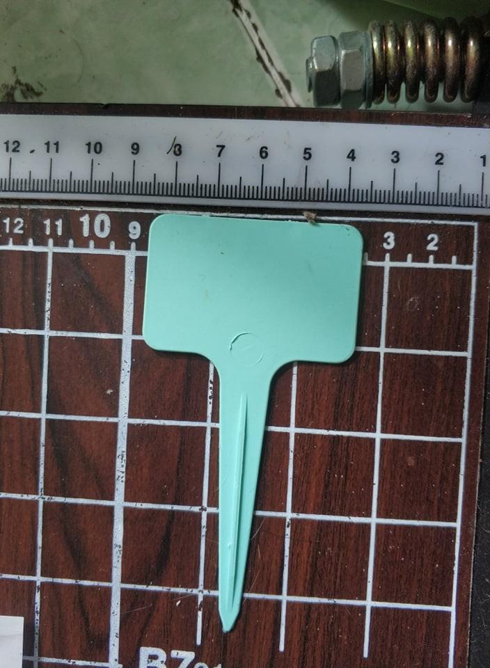 Bảng tên 50 chiếc bản tên ghi tên cây trồng mini dành cho xương rồng sen đá