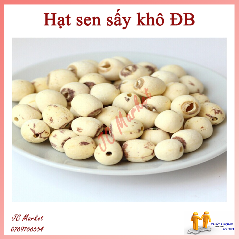 [HCM]Hạt Sen Sấy Khô Loại Ngon [500gr]