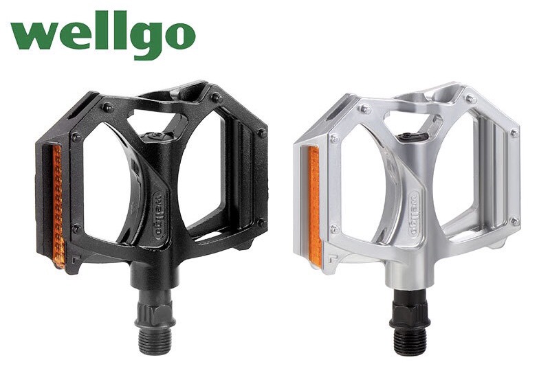 Pedal bàn đạp xe đạp pedan xe đạp thể thao chống trượt wellgo m195