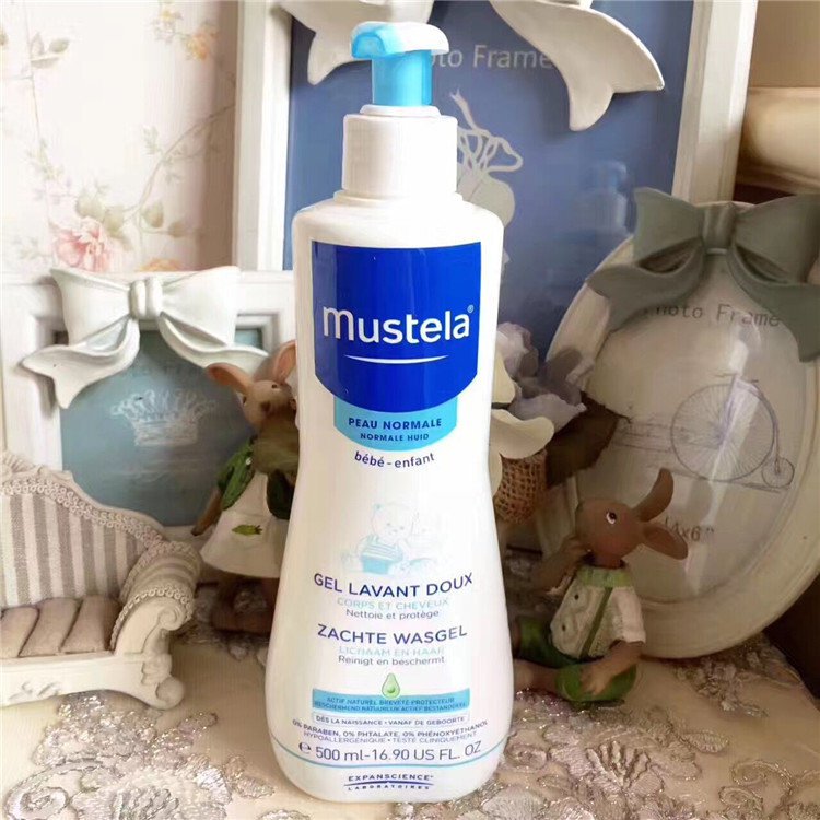 Sữa tắm gội MUSTELA cho bé 500ml - Hàng xách tay Pháp