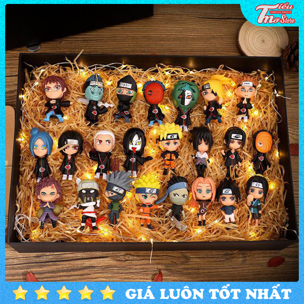 Mô hình chibi Naruto & friends - Sasuke, Kakashi, Itachi, Gaara, Hinata, Haruno