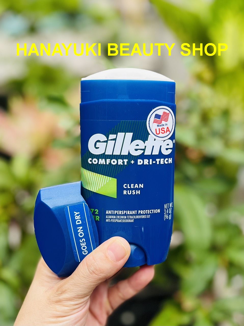 Sáp khử mùi gillette 96g/ gel khử mùi gillette 107g, dành cho nam, cty nhập mỹ