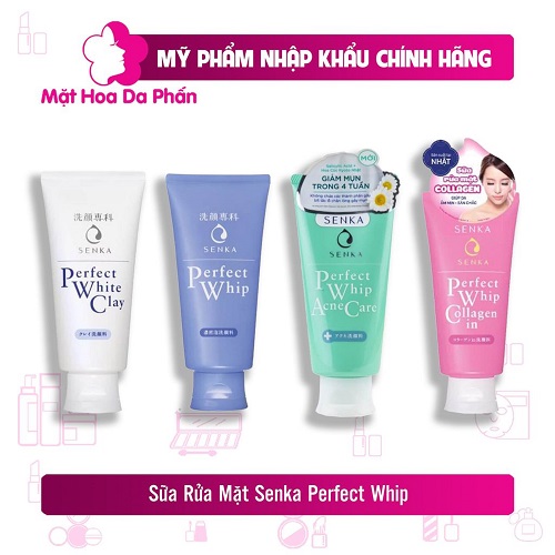 Sữa Rửa Mặt Shiseido Senka Perfect Whip