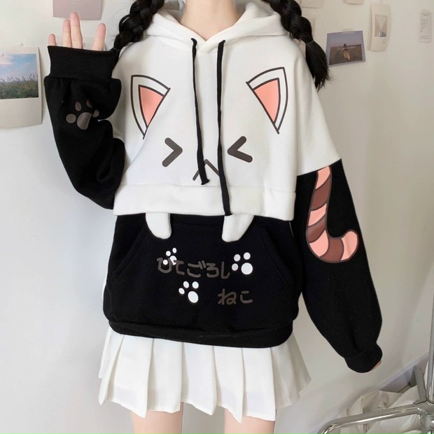 [HCM][HÀNG THẬT NHƯ HÌNH ] ÁO SWEATER BASIC TAY DÀI - ÁO UNISEX TRƠN  ÁO KHOÁC UNISEX  ÁO KHOÁC Nỉ  ÁO KHOÁC HOODIE ÁO KHOÁC HOODIE NỮ  ÁO HOODIE ÁO CADIGAN MIX ĐUÔI MÈO  TÚI SIÊU ĐẸP SIÊU XINH BL LOCA