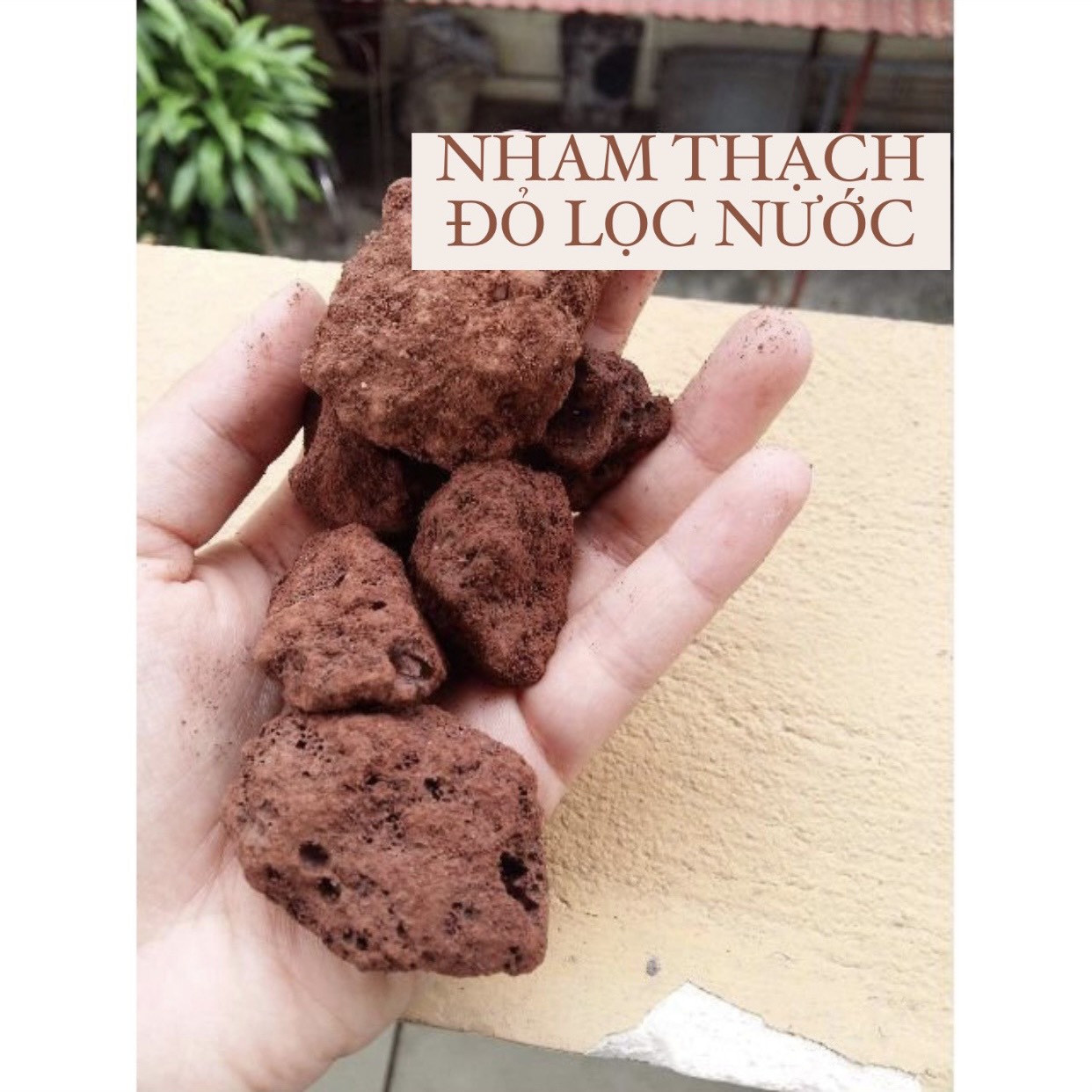 [HCM]NHAM THẠCH LỌC NƯỚC VIÊN TO HỒ CÁ BAO 1KG