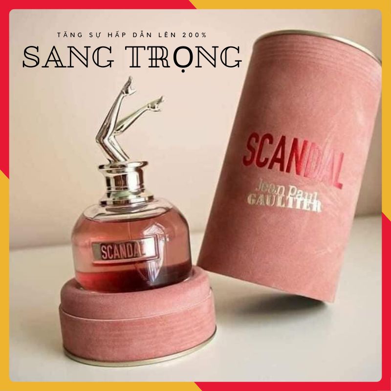 Nước Hoa Nữ Chính Hãng Scandal Jean Paul 80ml Siêu Thơm, Mùi Ngọt Dịu, Lưu Hương Tốt