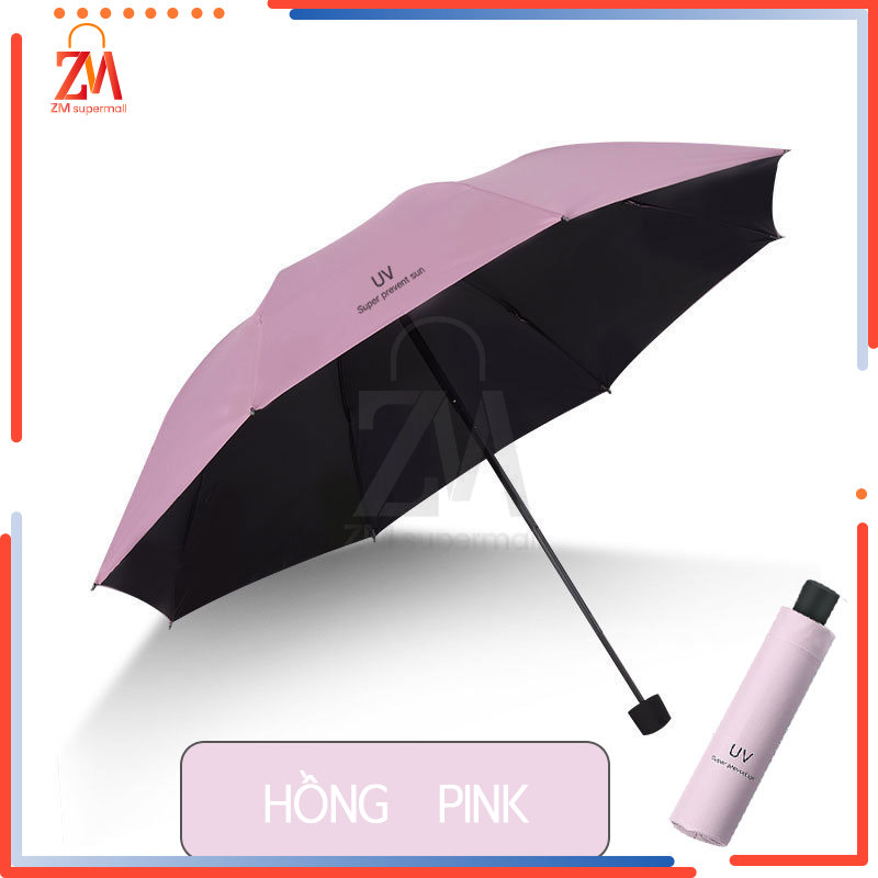 Ô Gấp Gọn Chống Tia UV,chống nắng,kích thước nhỏ,nhẹ, chống tia UV, dễ mang theo,màu sắc dễ thương,Một chiếc ô hoạt động bất kể trời mưa hay nắng