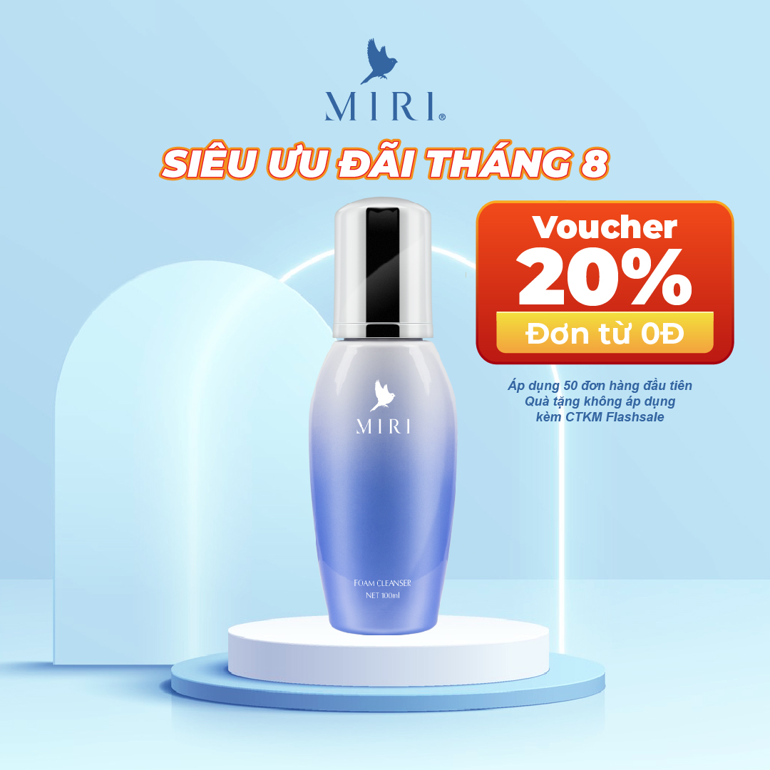 Sữa Rửa Mặt Tạo Bọt MIRI (100ml)