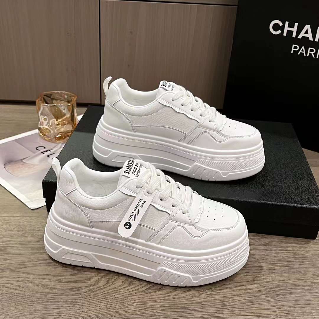 Giày thể thao,Giày sneaker nữ mã CK6207 đen trắng