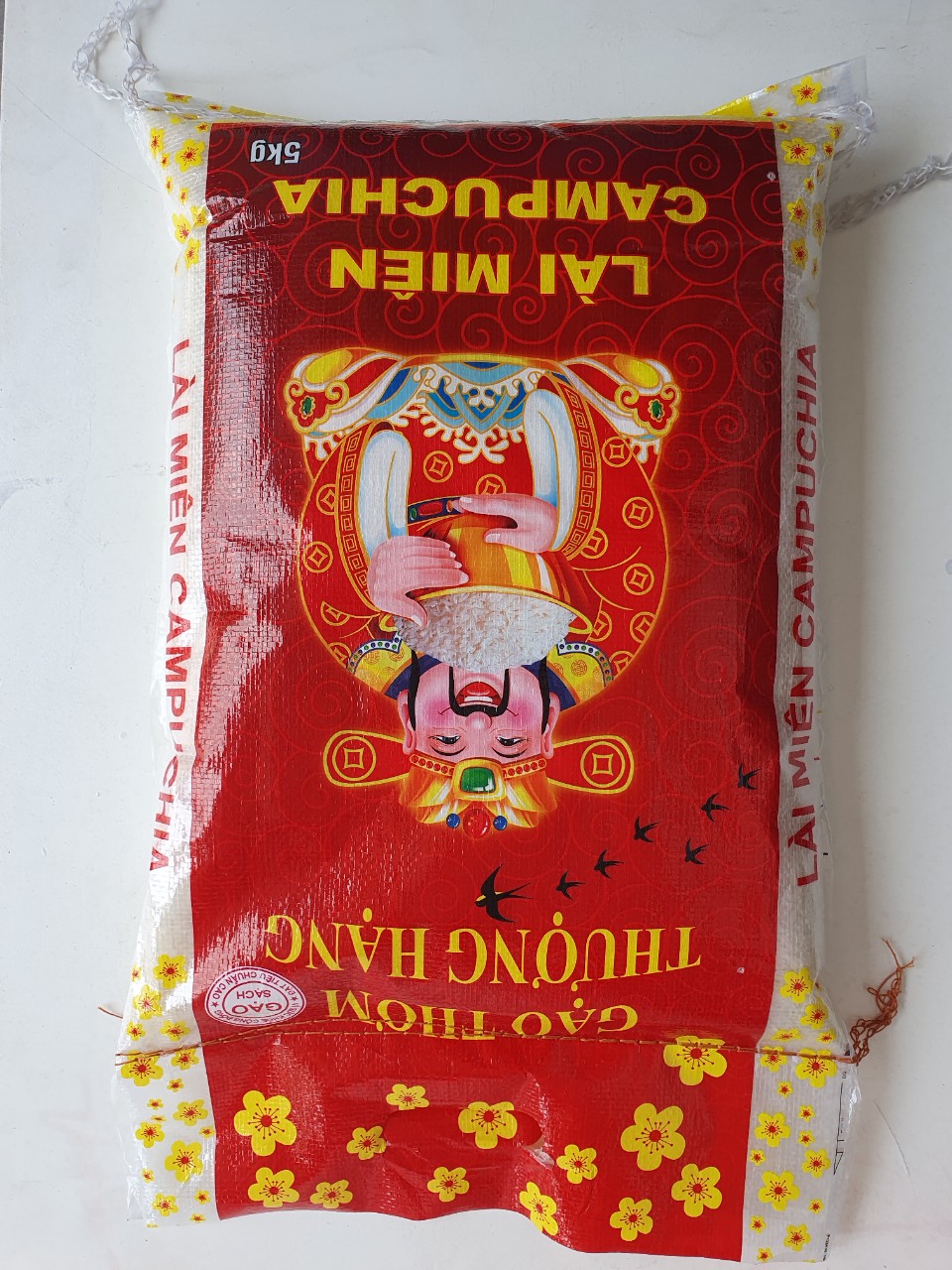  Gạo Lài Miên 5kg L2 Campuchia Lúa Mùa Dẻo Nhẹ - Dẻo Nhẹ Mềm Cơm - Gạo Tiến Dũng 