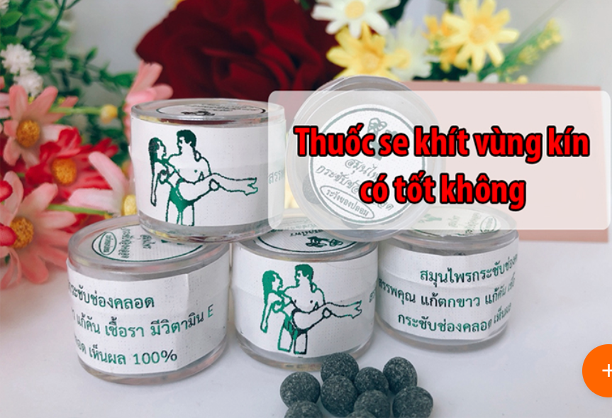 Combo 2 hộp Đặt se khít phụ khoa của Thái Lan