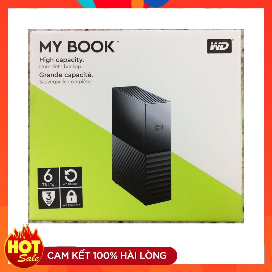 Ổ cứng cắm ngoài wd mybook 6tb